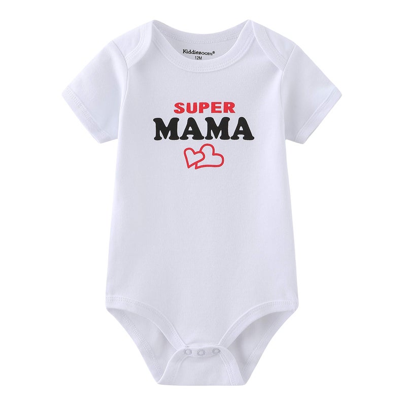 Kiddiezoom Baby Layette Set Baby Boys' 9-Piece Bodysuits Pants Set Toddler Girl Boy Unisex Baby Gift Sets - Image 3